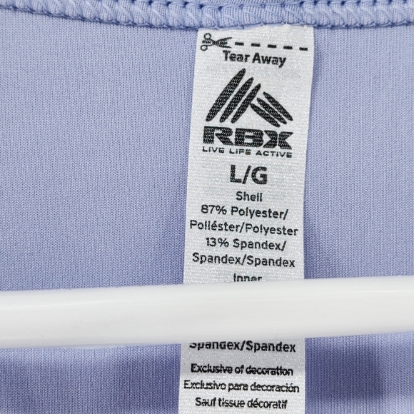 RBX Women's Solid Racerback Bra Tank - L - Picture 5 of 7